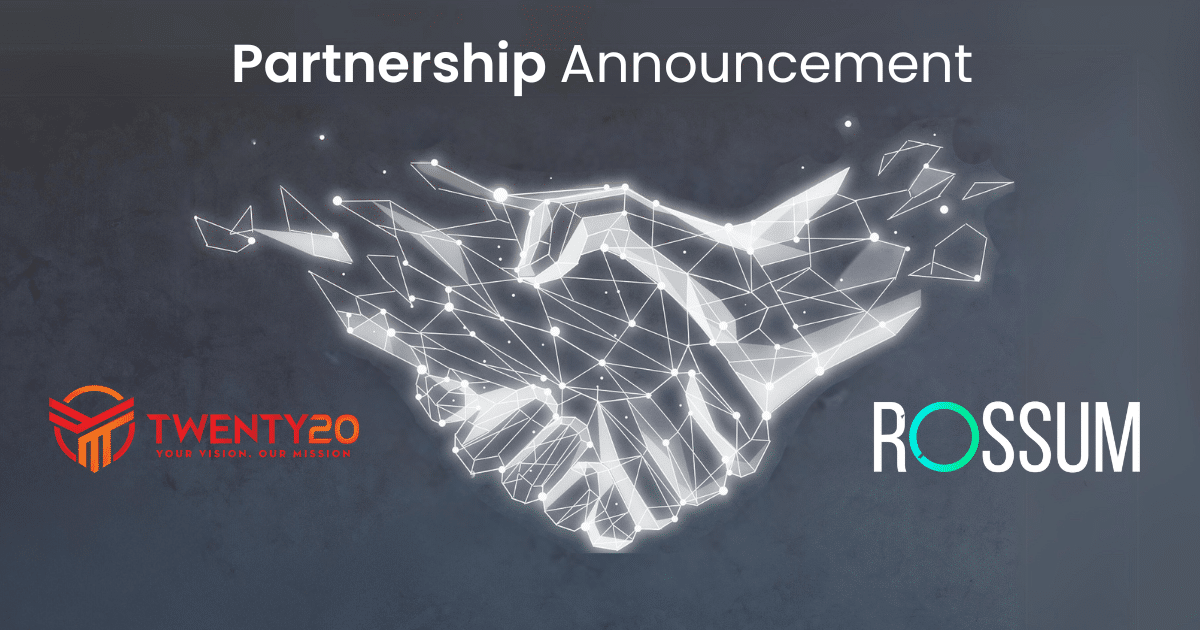 Twenty20 Systems Announces Partnership with Rossum